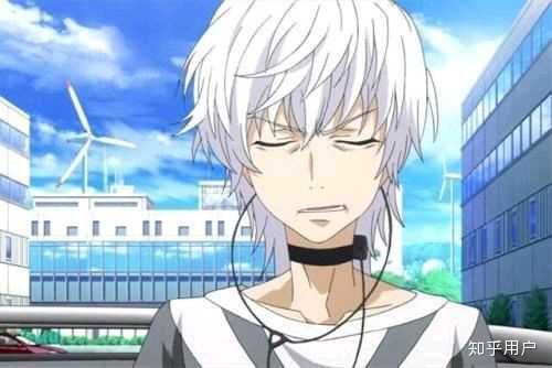 米白色头发 米白色头发男生 米白色头发图片男