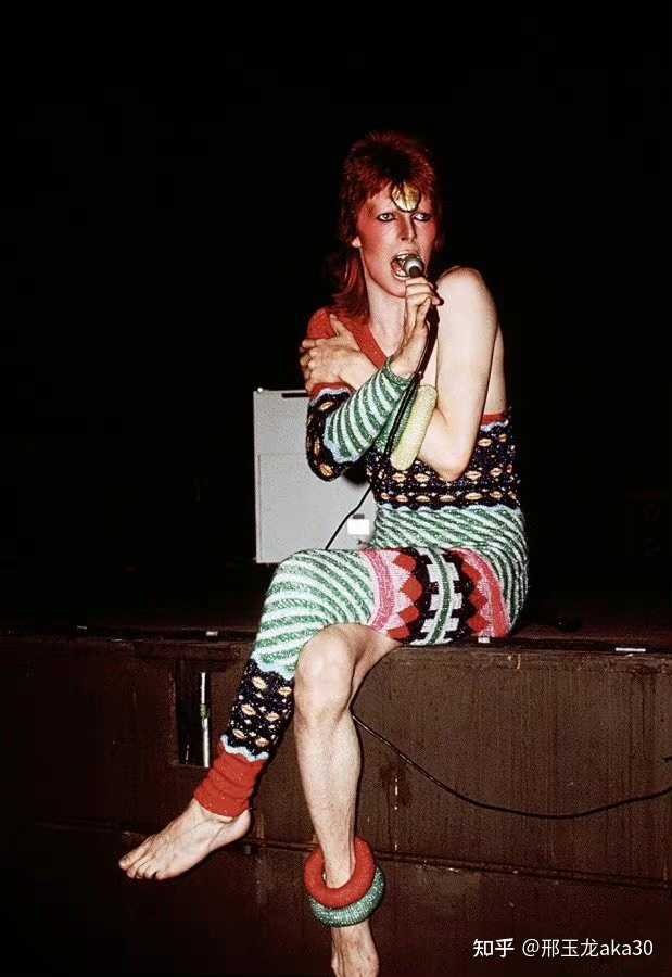 邢玉龍aka30 的想法: 分享一組1972-1973年間的 #david bowie