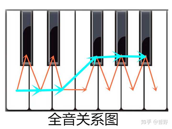 全音和半音应该怎么理解 知乎