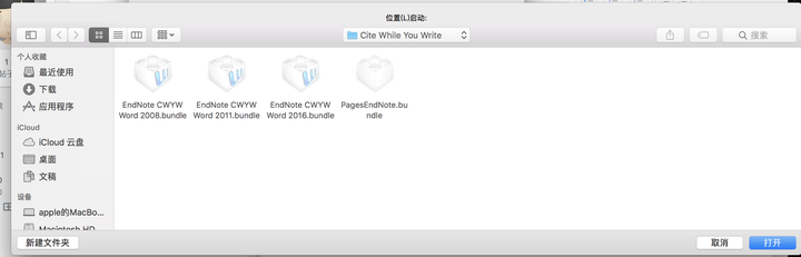 office for mac 2011 endnote 插件