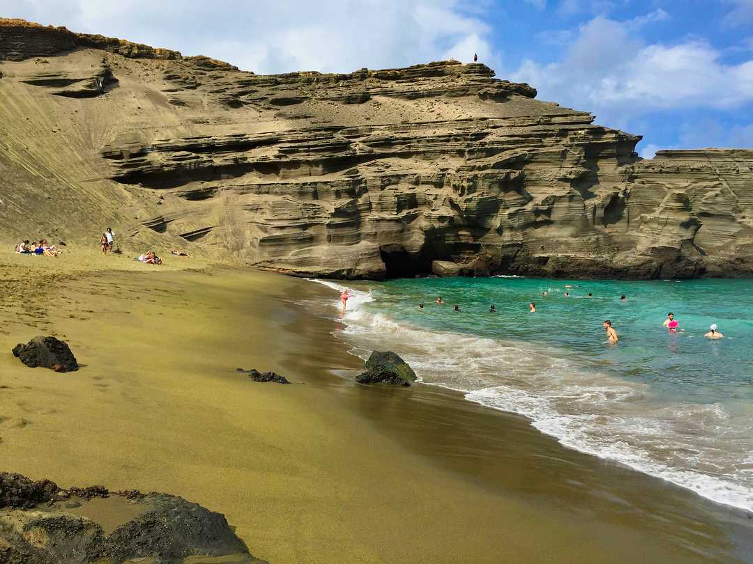 【夏威夷papakōlea绿沙滩】在夏威夷大岛… - 知乎