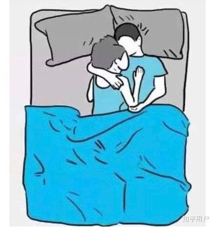 女朋友跟男朋友睡觉他会不会每天晚上抱着你睡?