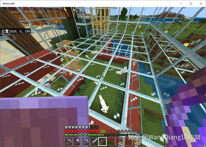 我的世界 Minecraft 生存模式里你们如何造房子 知乎