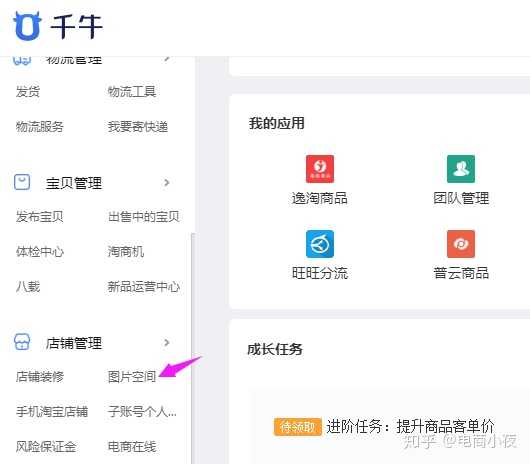 我在淘宝开了个网店想做一件代发,出现"你未签署淘宝空间协议,请去