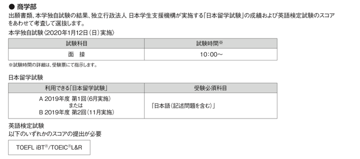 日本哪些大学可以留考只考日语 知乎