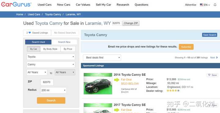 完全不懂车的人如何在美国买车 特别是二手车 知乎