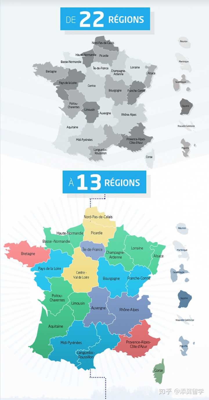 法国的行政区划是如何划分的？