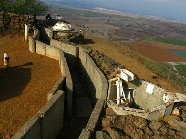 戈兰高地战壕遗址