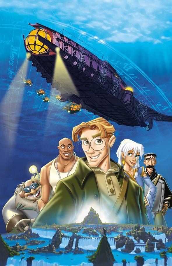 迪士尼《失落的帝国:亚特兰蒂斯》女主角