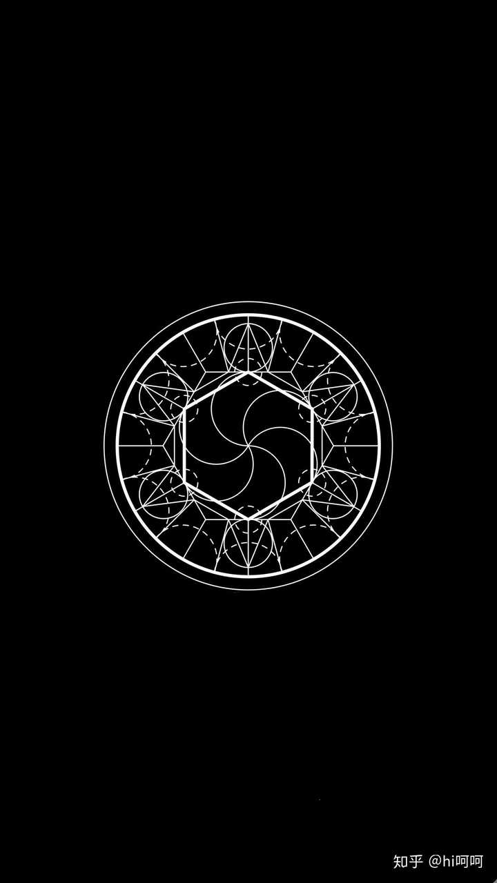 有哪些适合做手机壁纸的黑底色图片?