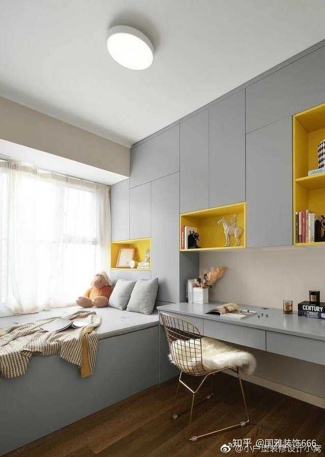 榻榻米房间配色参考一组