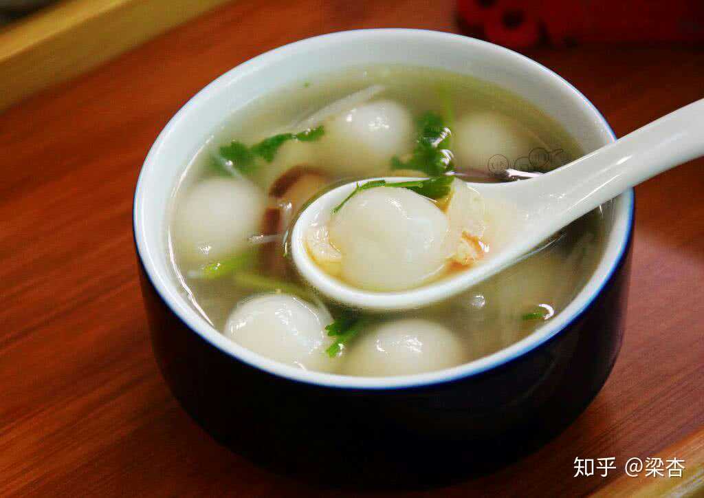 家乡美食# 台山发糍 , 咸汤圆, 咸鸡笼