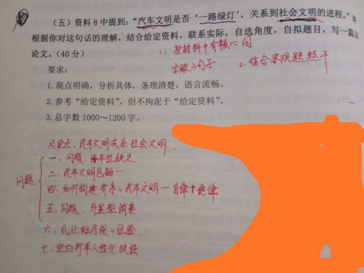 申论 立意列大纲 申论 立意列大纲