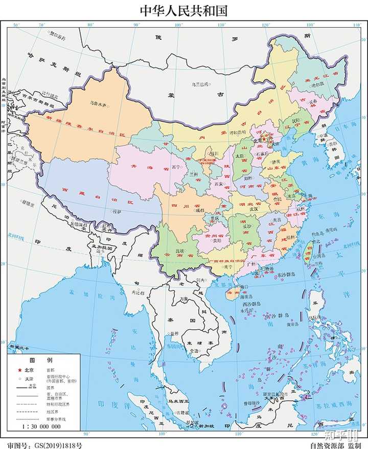 世界上其他国家的地理教科书里中国地图是怎么样的呢 知乎 世界上其他国家的地理教科书里中国地图是怎么样的呢 知乎