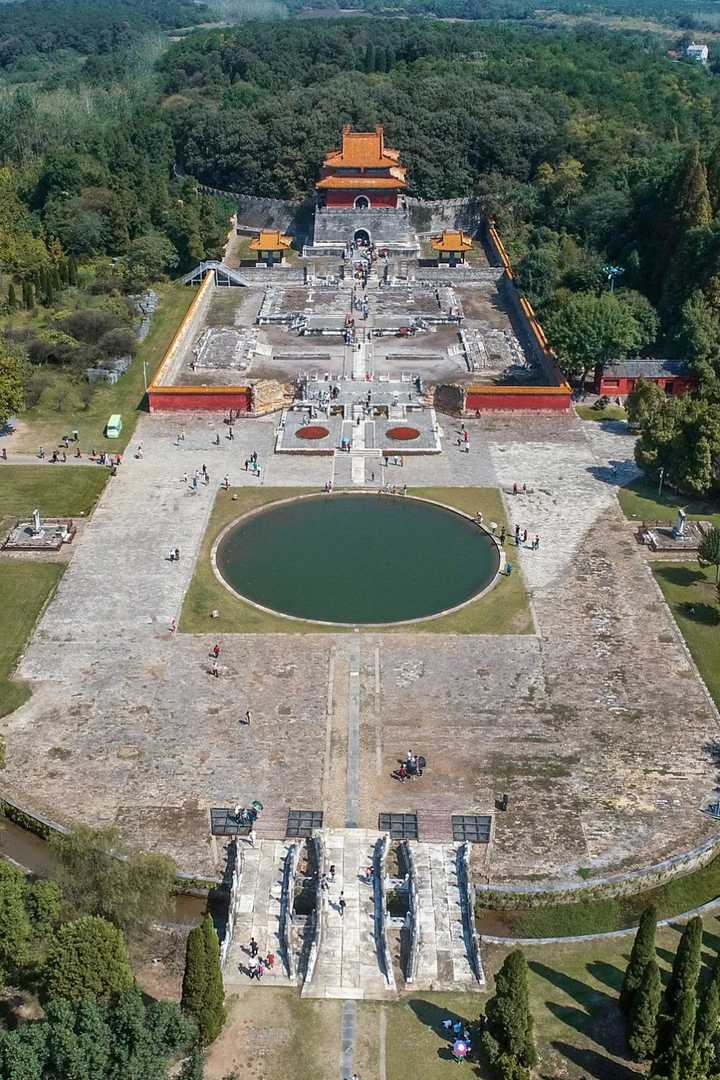 明顯陵,位於荊門下轄的鐘祥市,圖片源自@視覺中國