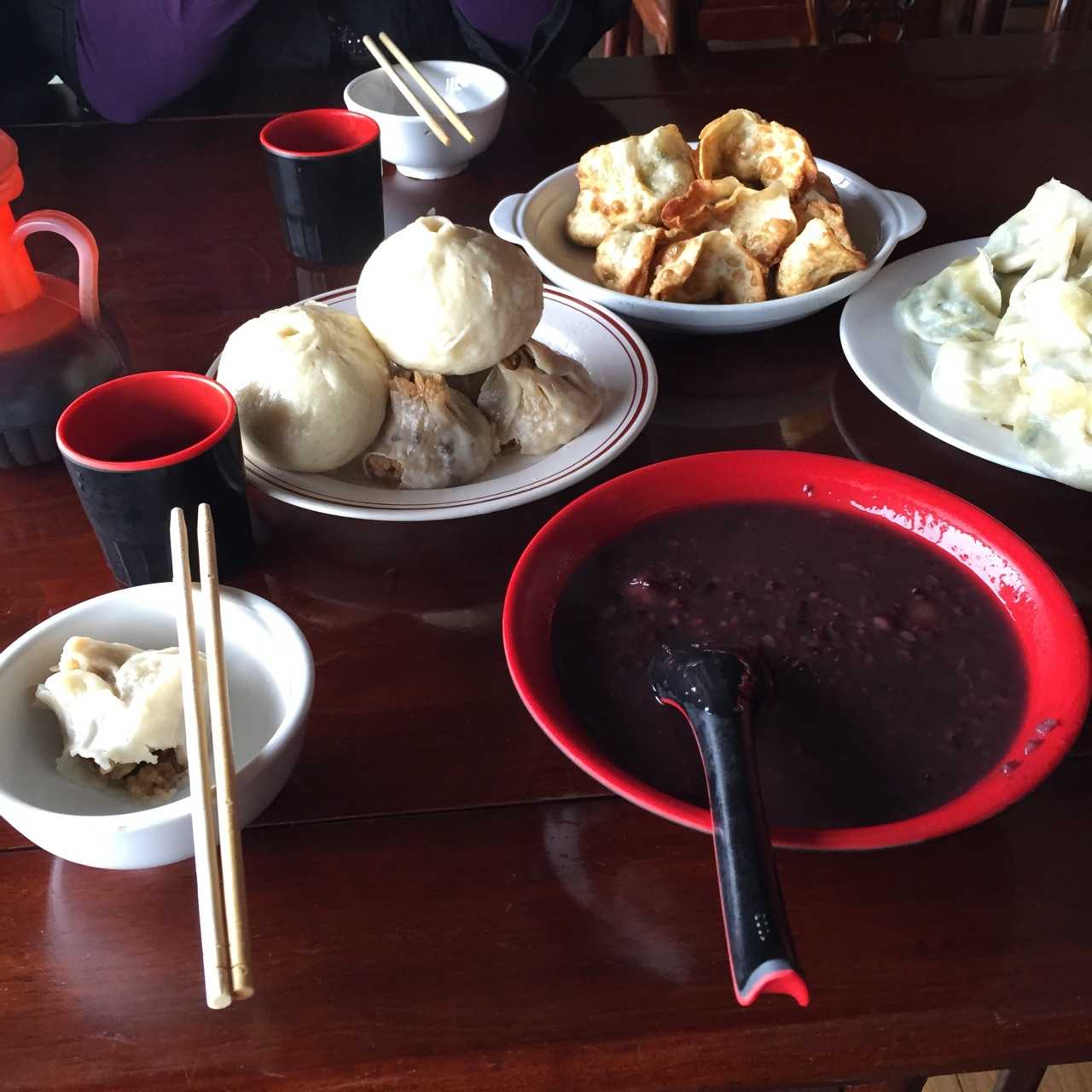 迎江寺素斋 鸡汤泡炒米 山粉圆子烧肉 大南门牛肉包子 油炸食品 最最