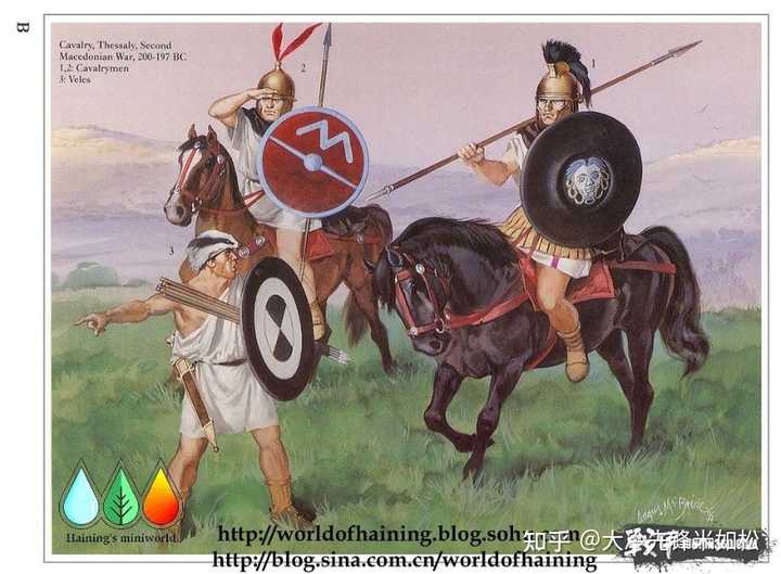 为什么中国古代骑兵配盾情况没有欧洲那么常见 知乎