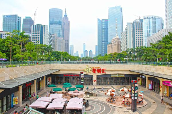 如何评价广州珠江新城花城汇的运营水平?