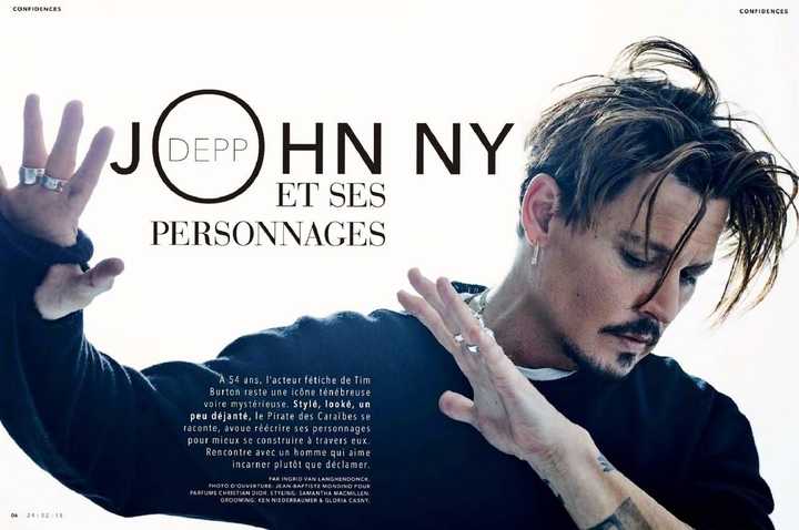 我男神约翰尼·德普,比我爸妈大十岁,真的真的很帅啊,性格人品也很