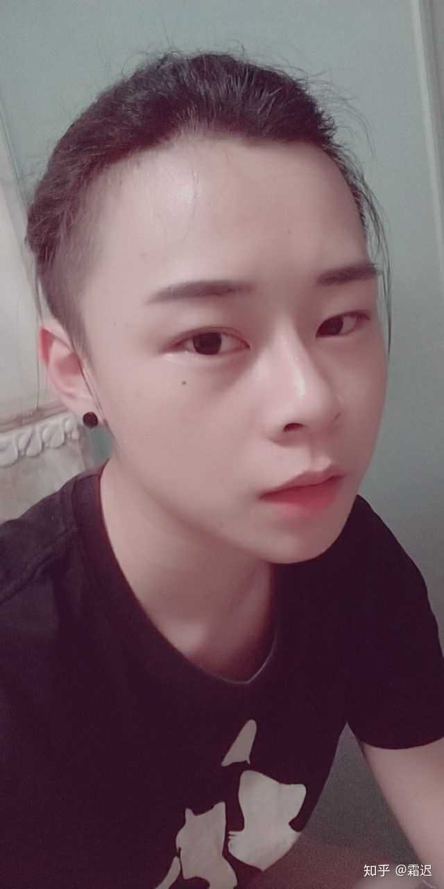 男生怎么留丸子头?