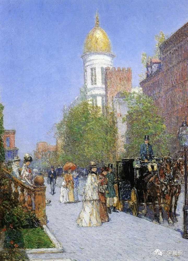 有什么超级好看的印象派油画?
