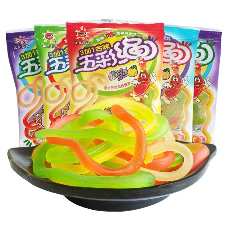 最近想吃零食,突然想到了小学吃过的鬼脸嘟嘟,真的很厉害各种口味,小