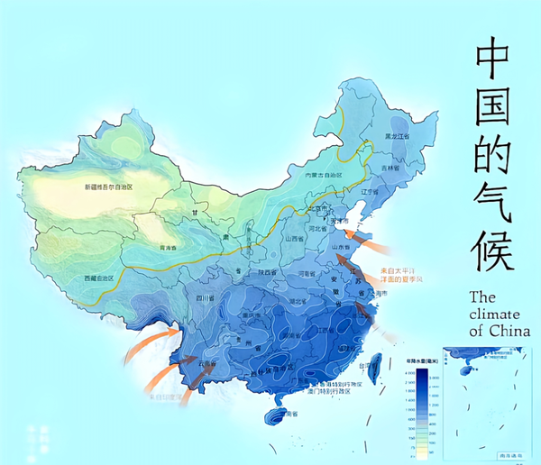 随着降水线的北移，南方是否会重回湿热瘴气之地，人口大量北迁？