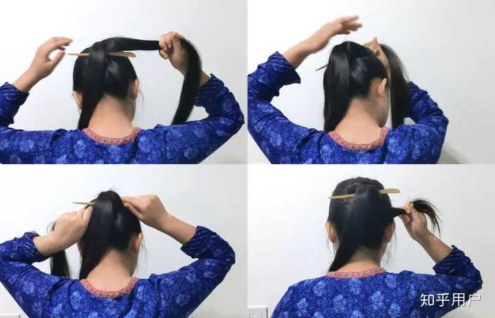 古代没有皮筋，发夹。怎么扎头发？ - 知乎