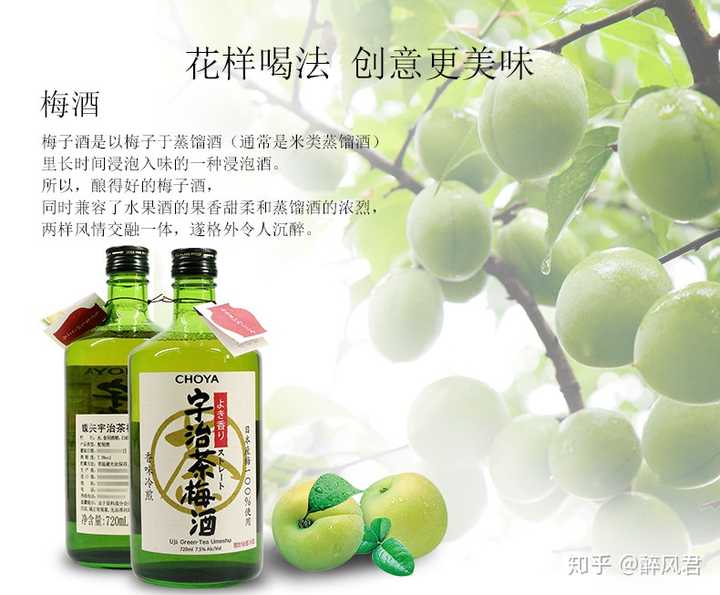 日本梅酒什么牌子的比较好喝 知乎