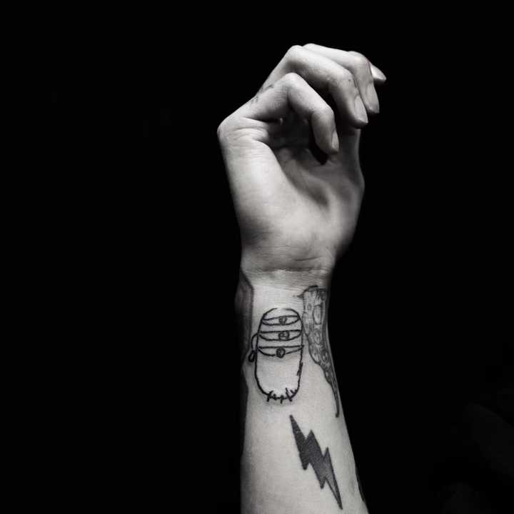 有哪些有意思的纹身 知乎