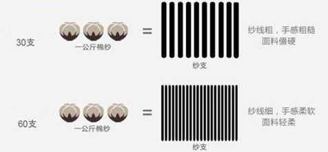 3.关于面料的支数-股数、克重