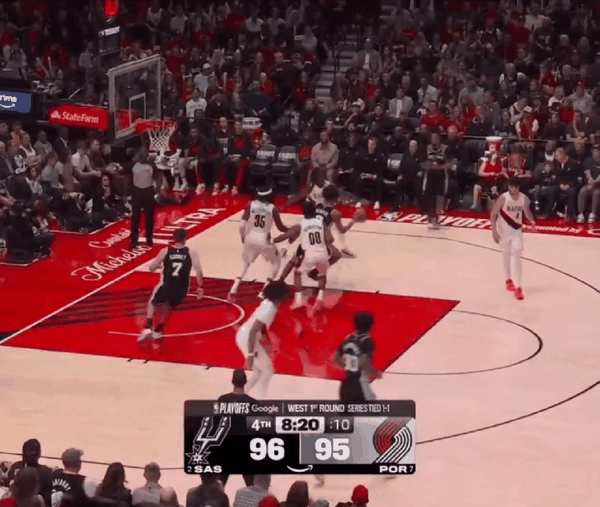 2526赛季NBA季后赛马刺 120:108 开拓者，如何评价这场比赛？