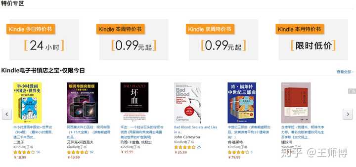 亚马逊中国上有哪些kindle 电子书值得推荐 知乎