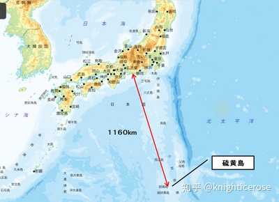 日本硫磺岛位置地图图片