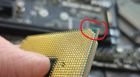 amd 5800x cpu 针脚弯了2根 拨正之后。影响cpu性能吗? - 知乎