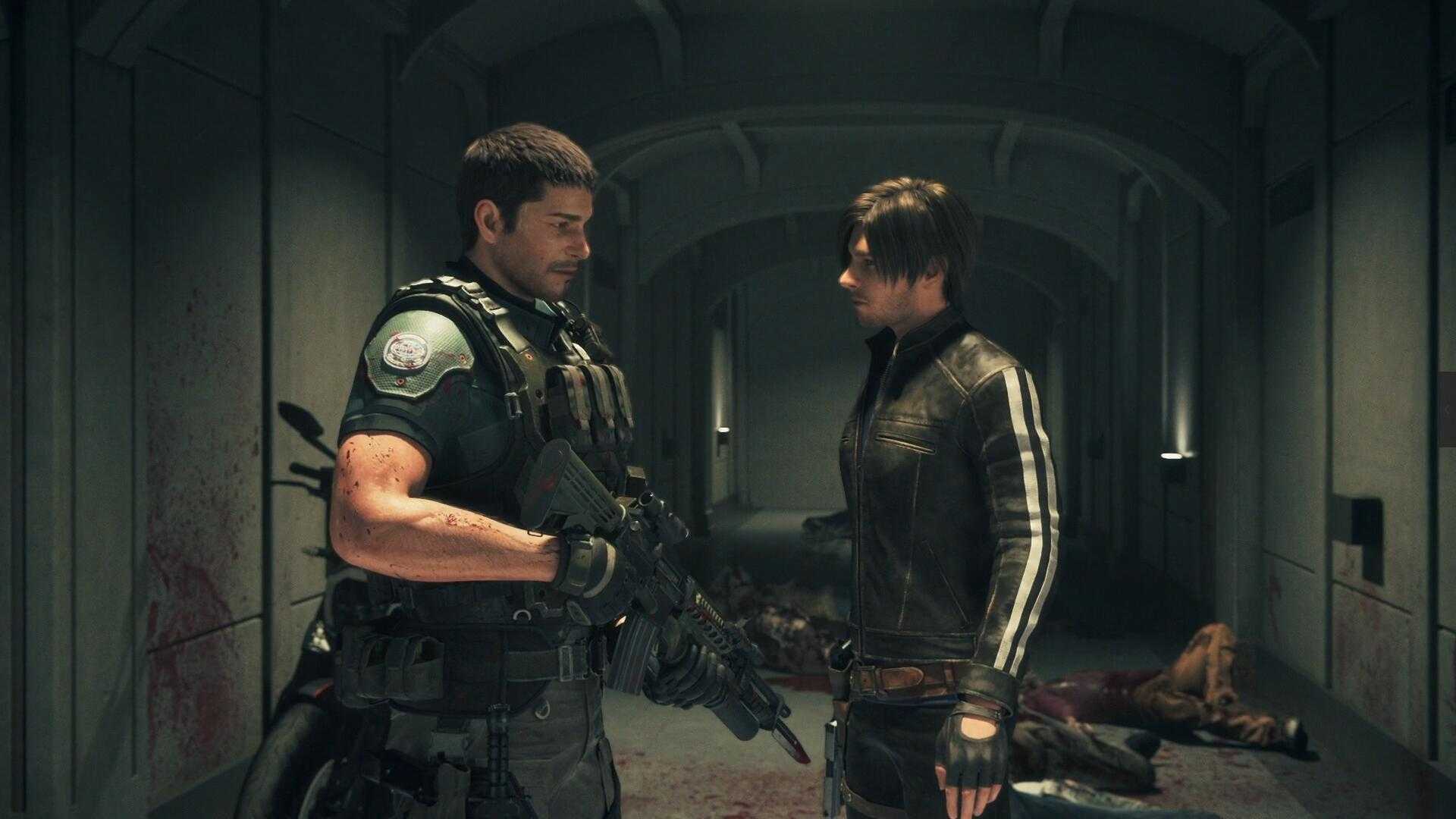 《生化危机:复仇》克里斯,里昂单挑群尸众所周知《生化危机》系列的