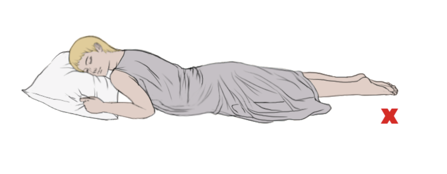 睡眠的姿势会对人的健康产生影响很多人喜欢采用俯卧的姿势睡觉.