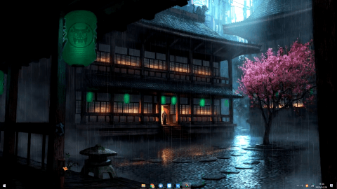 有什么很美的下雨天的动态壁纸 知乎