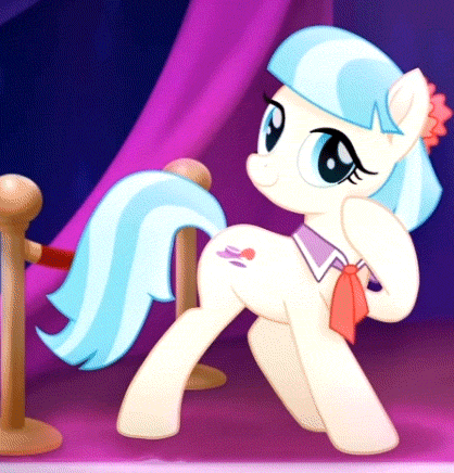 小马宝莉中有羽毛帽子的可爱标志是谁?