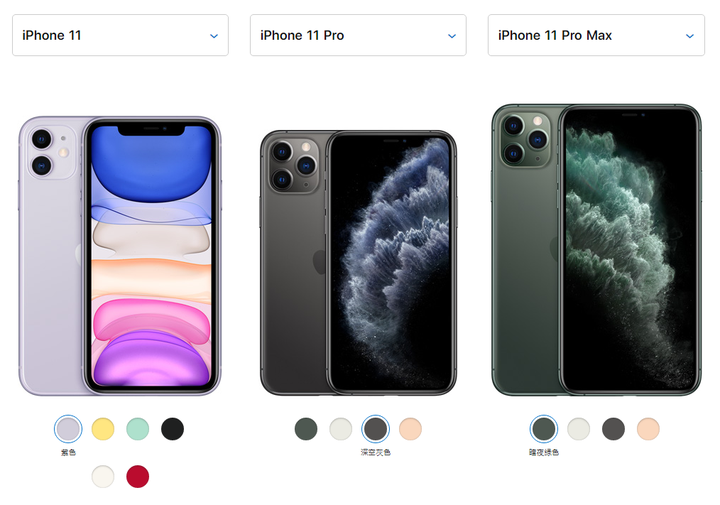 Iphone 11 11 Pro 11 Pro Max 哪个更推荐买 知乎
