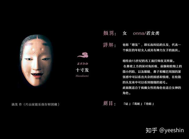 日本的 能面 是怎样的表演艺术 知乎