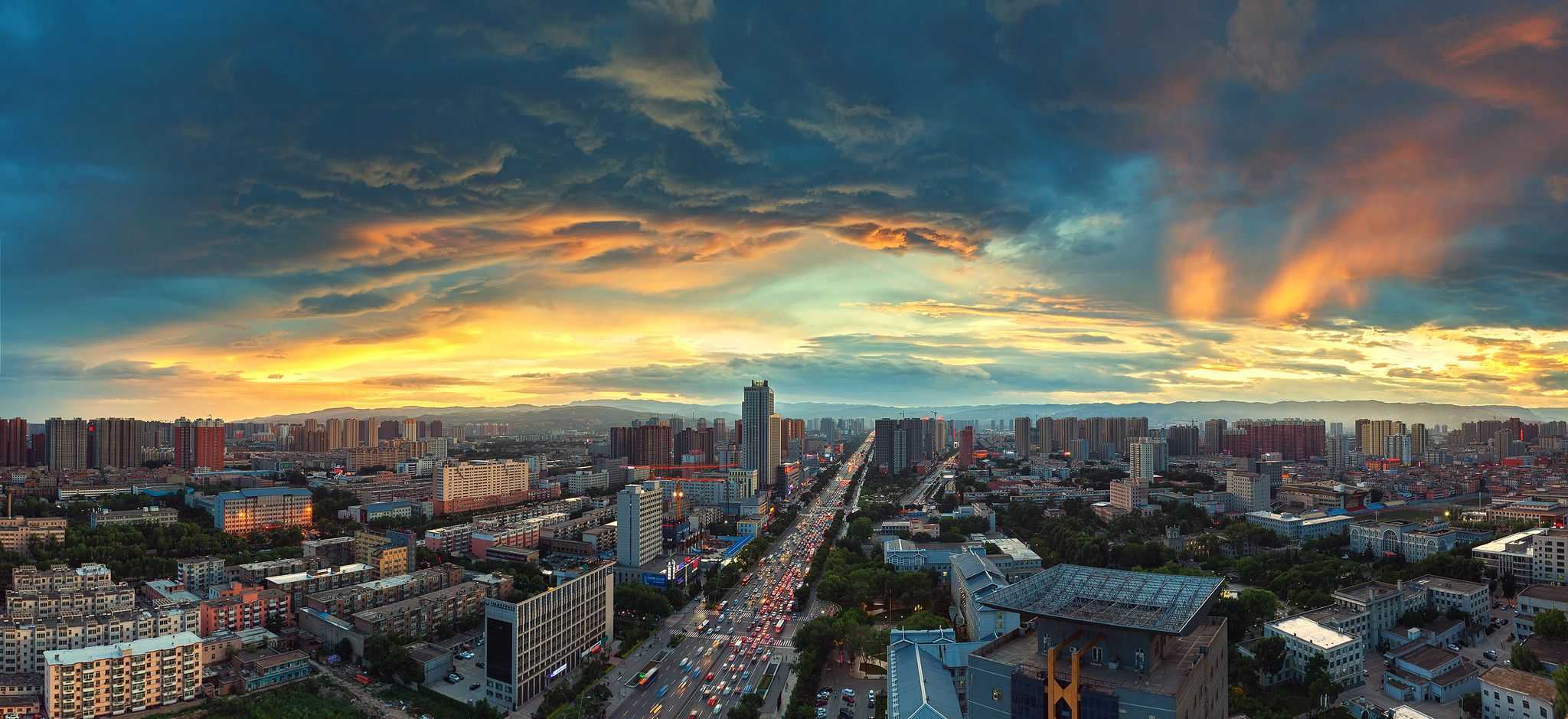 龙城太原高清美景