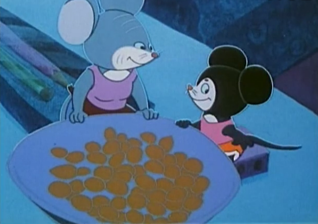 " 舒克妈妈是这样说到 "什么偷不偷的,咱这叫觅食,吃吧,咱们老鼠世