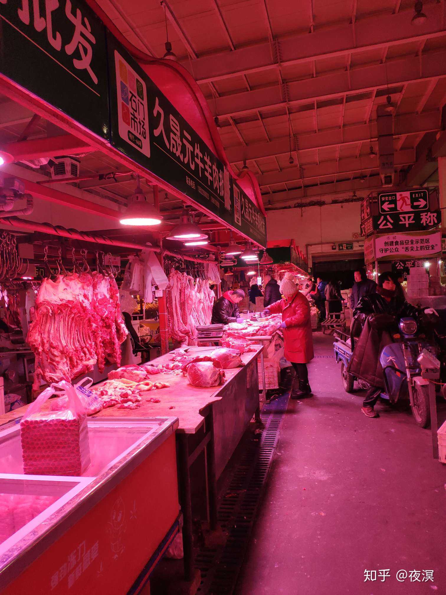 你见过早上6点的北京肉类批发市场吗?