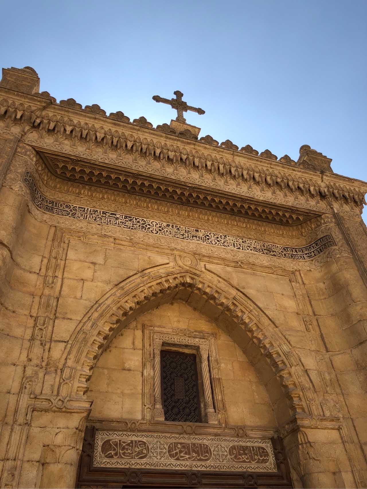 摄于开罗科普特正教教会教宗所驻的悬空教堂