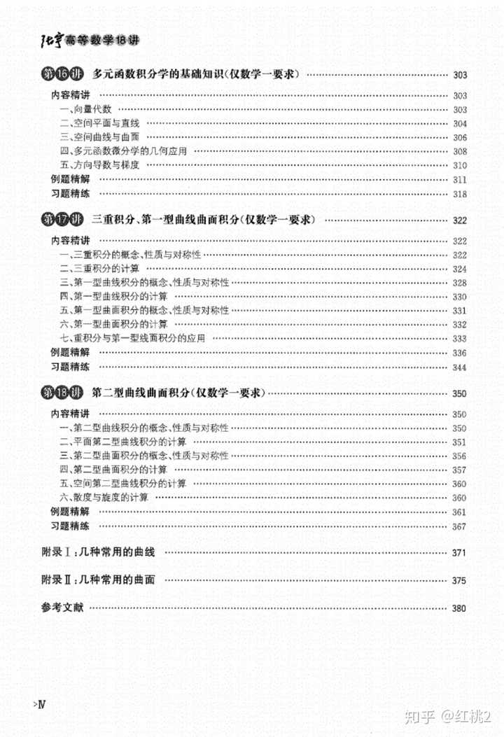 考研数学二的高数 线代 的内容全部考吗 有哪一个章节不考 知乎