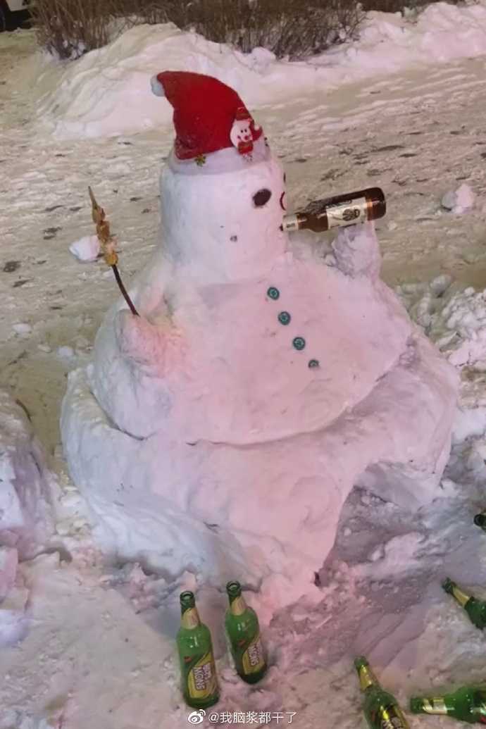 大冬天的,来口串,喝瓶啤酒暖暖身