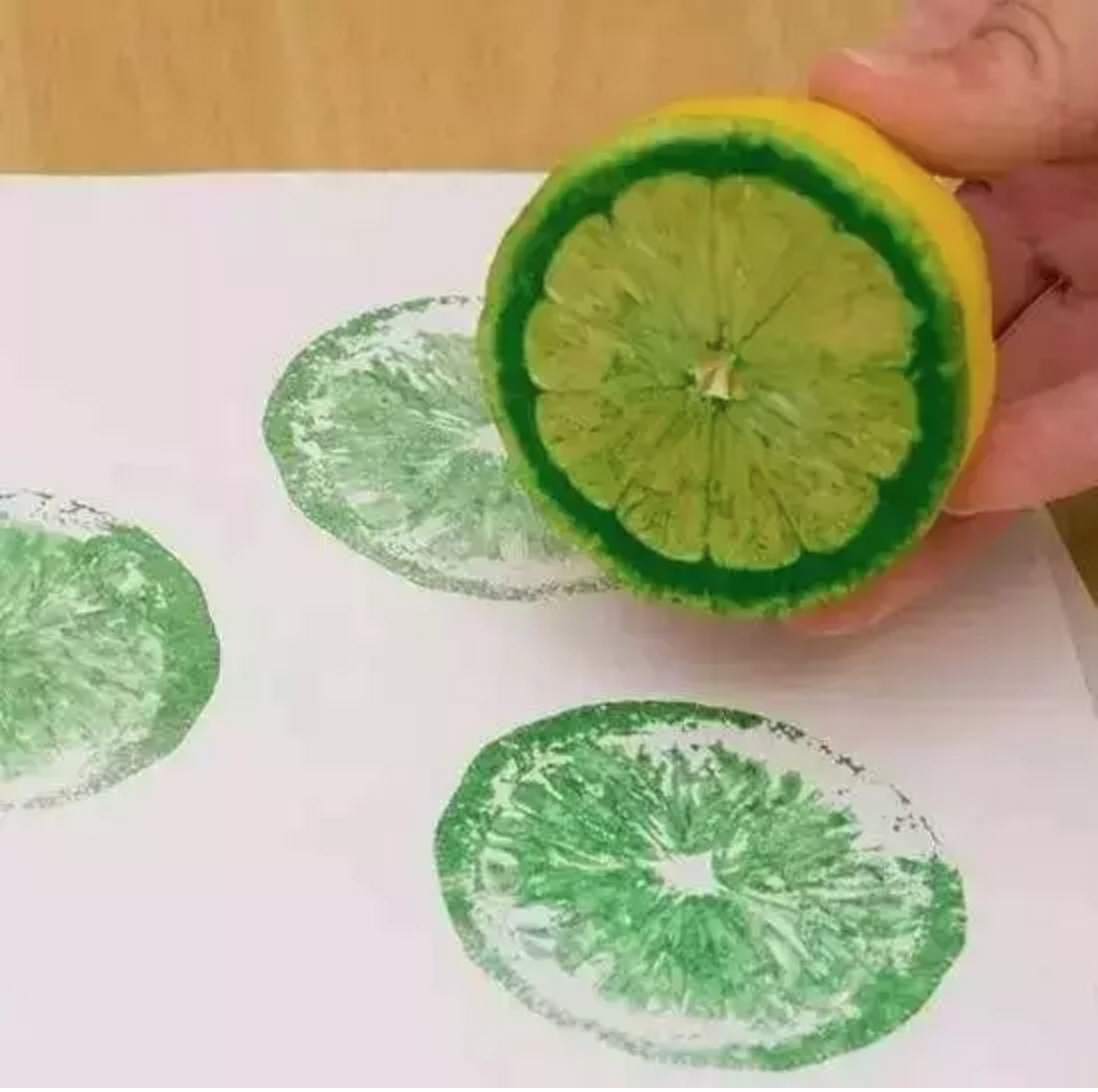 水果作画体验活动 (图片来自百度.侵删)   显示全部