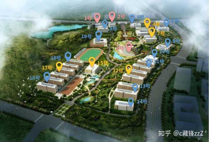 京江学院新校区平面图图片