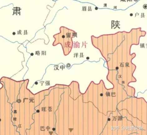 截取自《中国语言地图集》西南官话部分